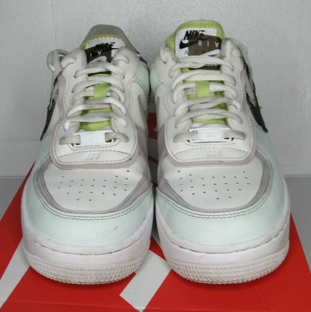Nike Air Force 1 Low Shadow 8 Bit Barely Green - Picture 4 of 9